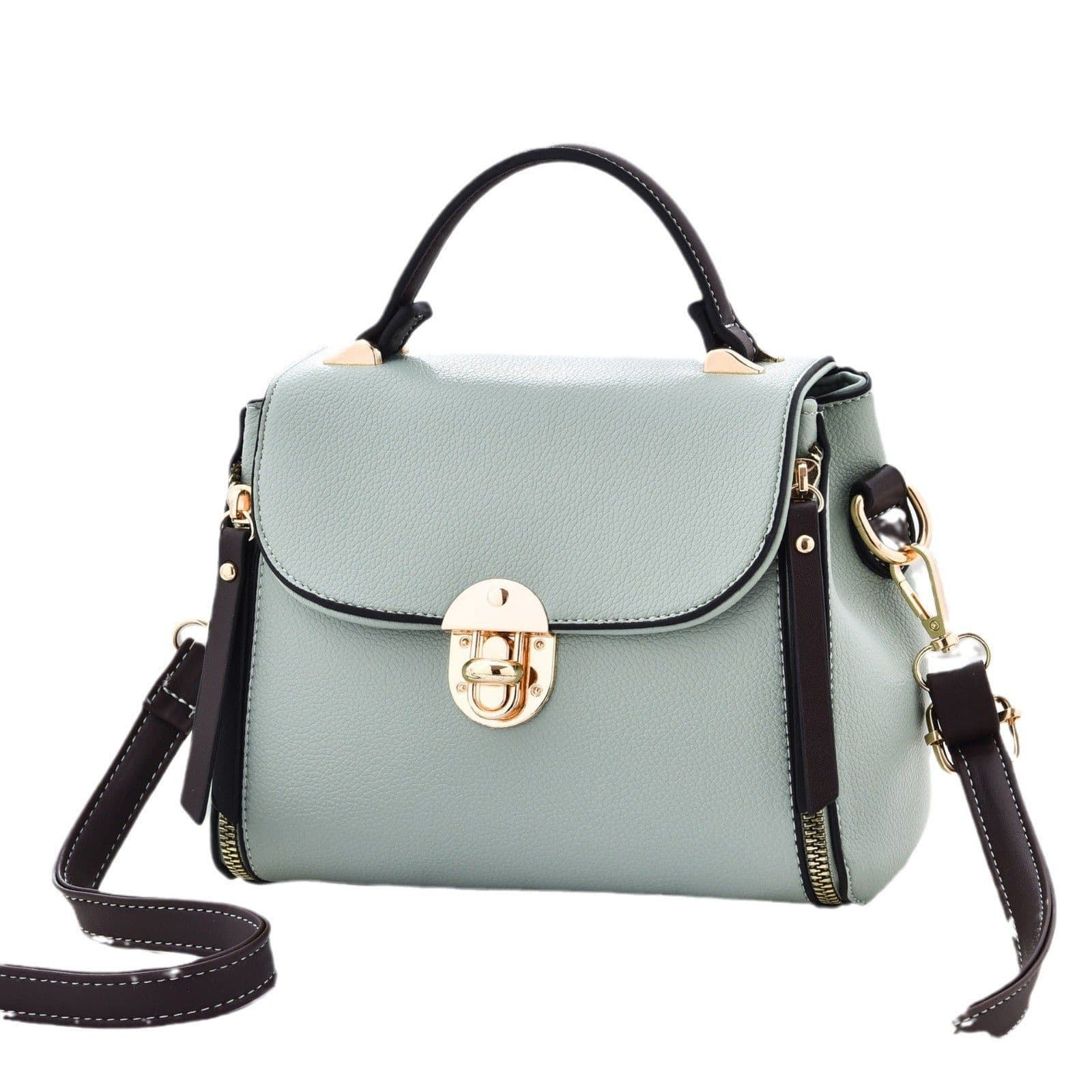 image-Women's Shoulder Bag European And American Fashion Lychee Pattern Portable