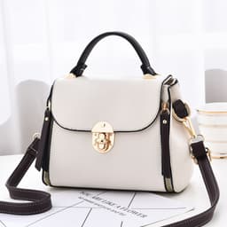 image-Women's Shoulder Bag European And American Fashion Lychee Pattern Portable