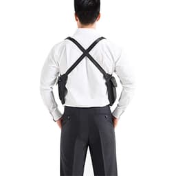 image-Anti-Theft Hidden Underarm Strap Wallet Holster Bag Leisure Nylon Double Shoulder Pocket Sport Vest Outdoors