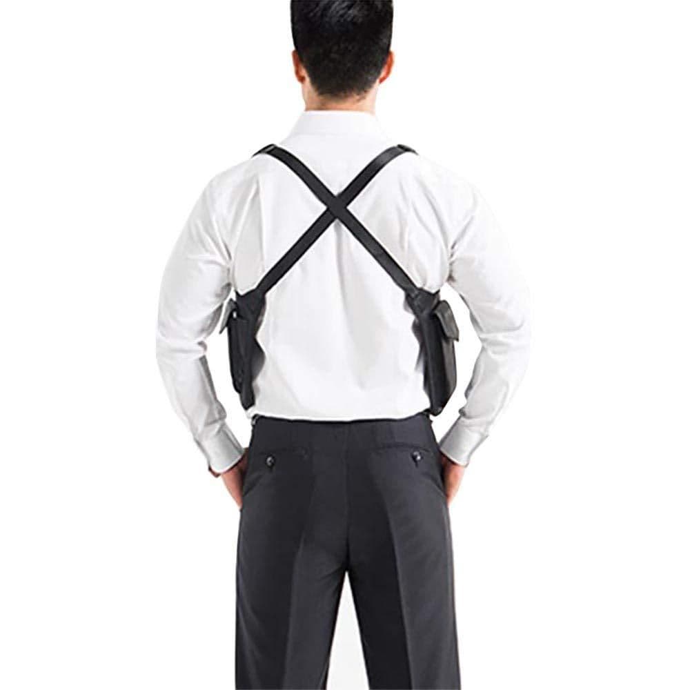 image-Anti-Theft Hidden Underarm Strap Wallet Holster Bag Leisure Nylon Double Shoulder Pocket Sport Vest Outdoors