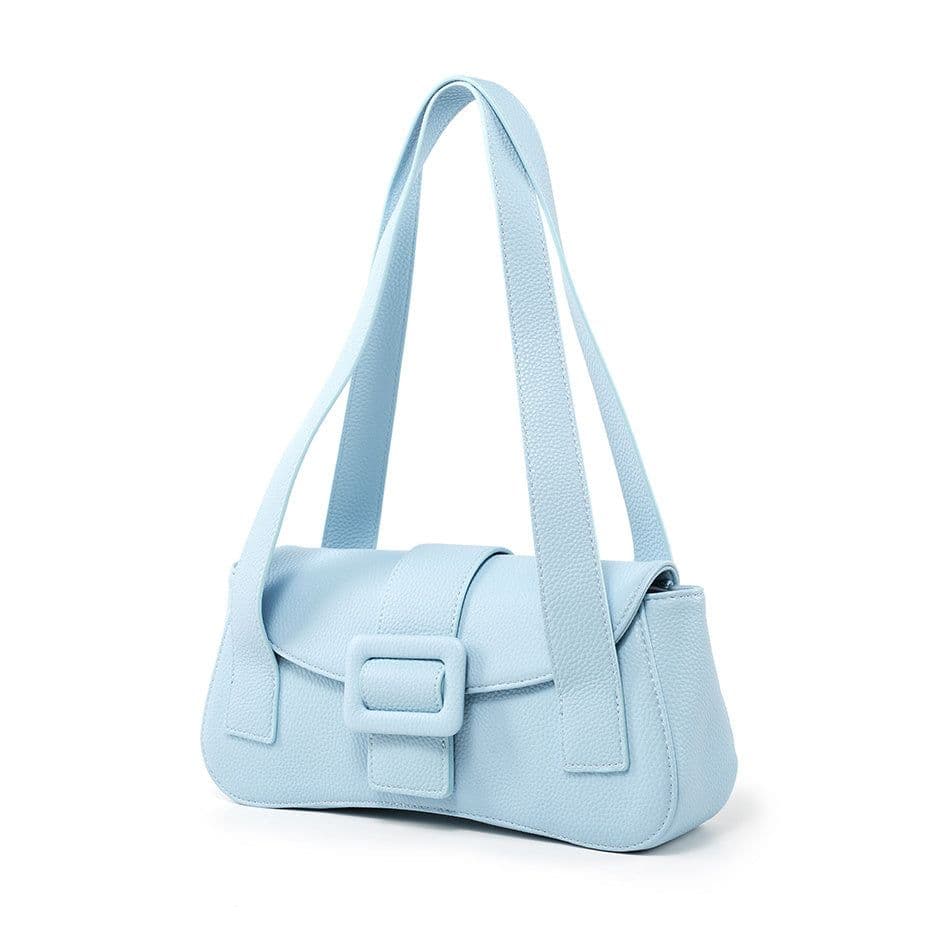 image-Pure Color All-matching Spring And Summer Sweet One-shoulder Hot Girl Bag