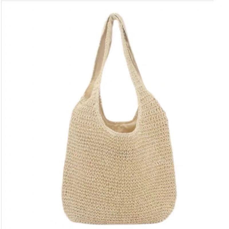 image-Straw Bag Women's Seaside Vacation Beach Shoulder Bag