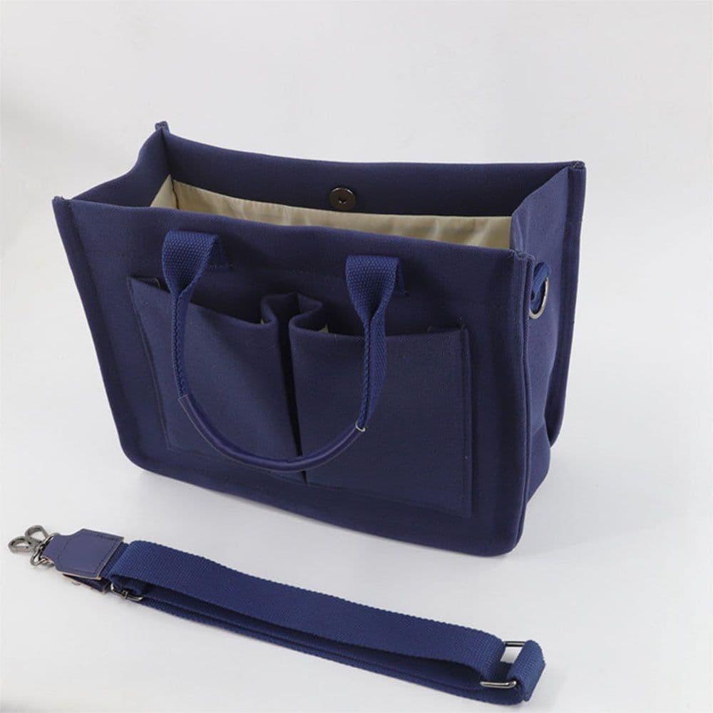 image-New Large Capacity Canvas Tote Bags For Women Work Commuting Carrying Bag College Style Student Outfit Book Shoulder Shopper Bag