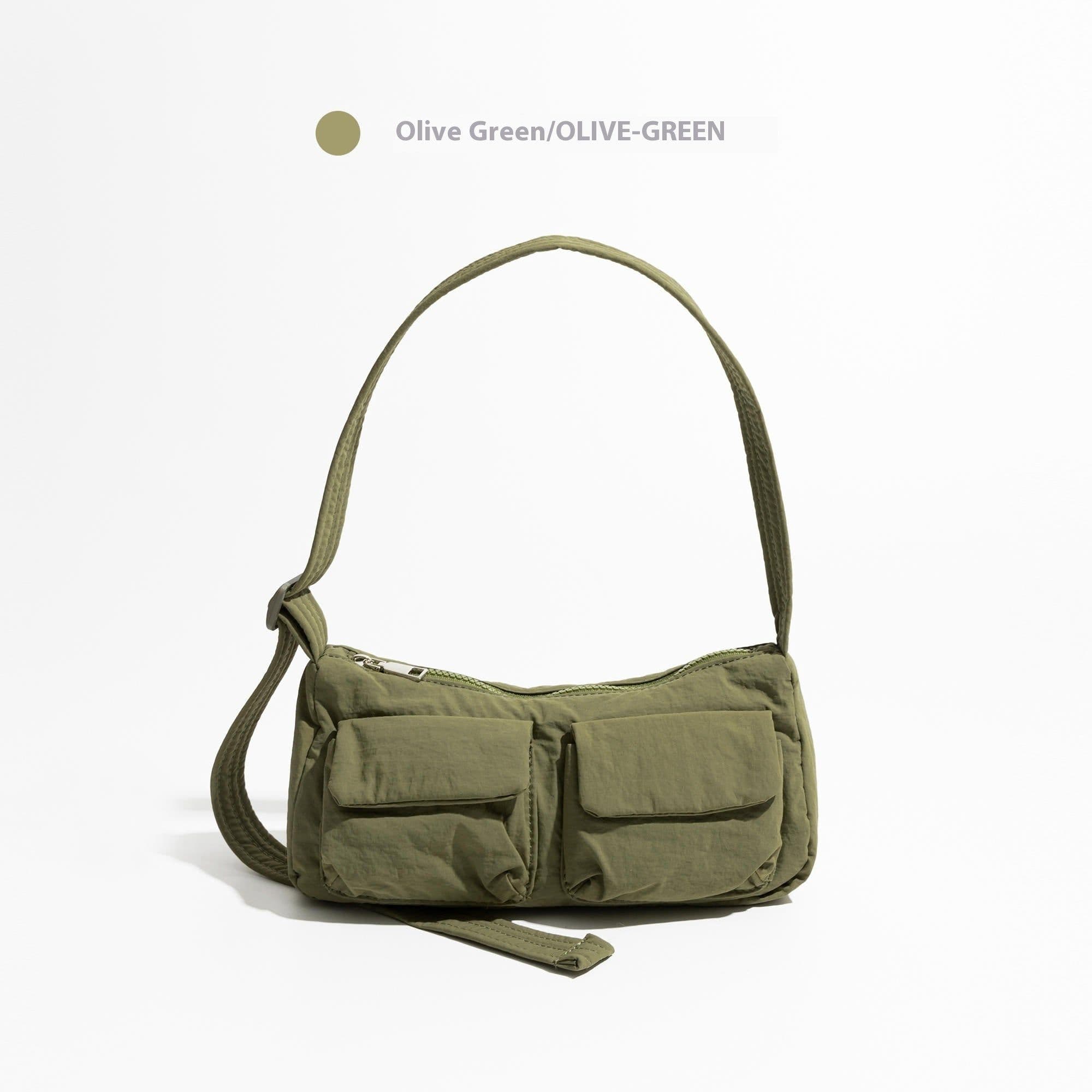image-Women's Large-capacity Multi-bag Vintage Nylon Bag