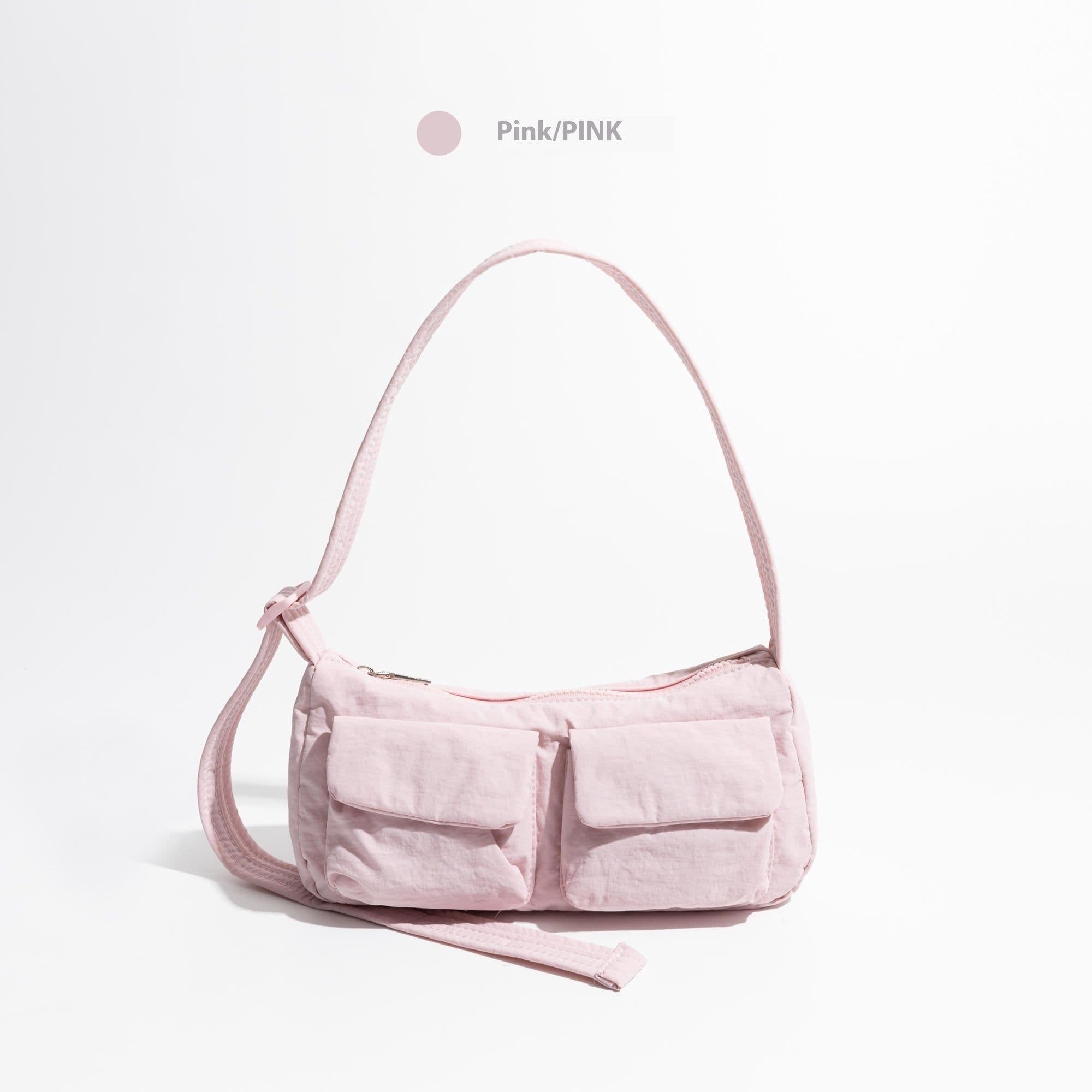 image-Women's Large-capacity Multi-bag Vintage Nylon Bag