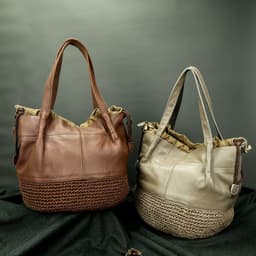image-Women's Crossbody Mori Style Vintage Tote Bag