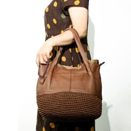 image-Women's Crossbody Mori Style Vintage Tote Bag