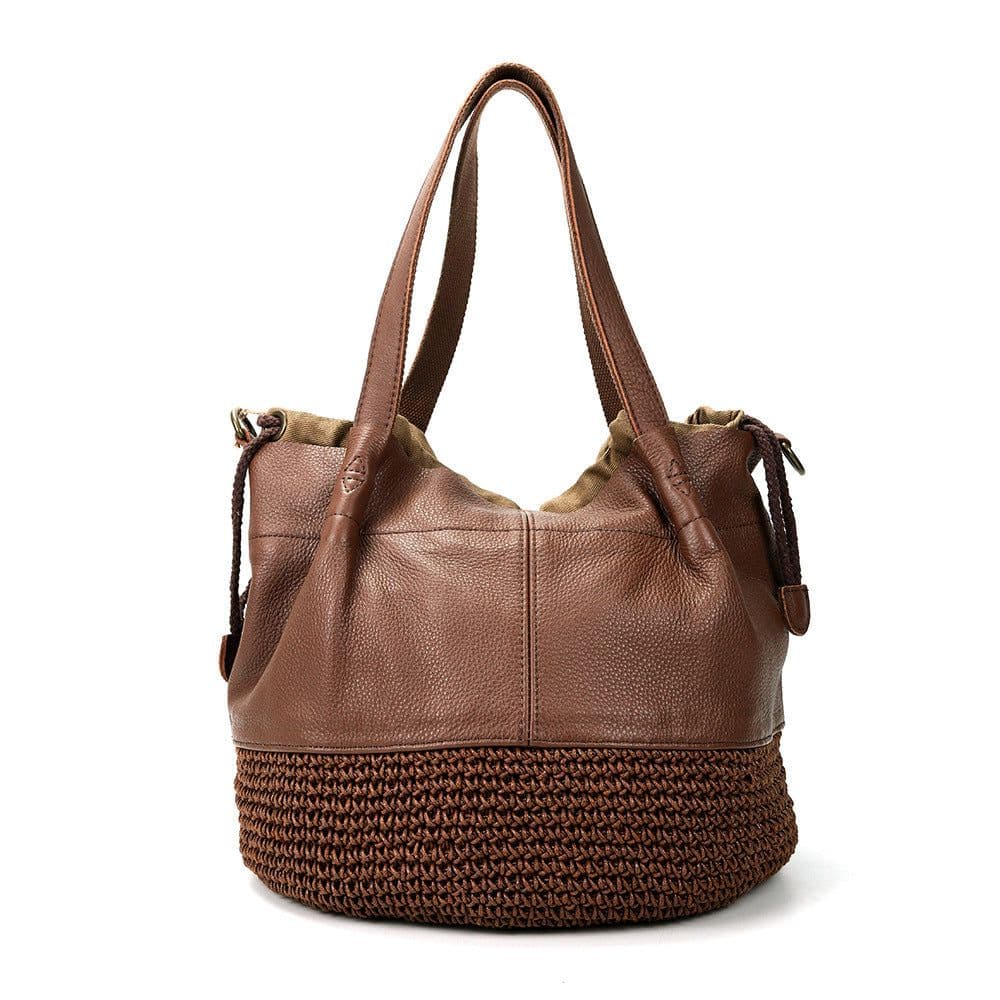 image-Women's Crossbody Mori Style Vintage Tote Bag