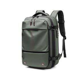 image-Men's Large-capacity Backpack Dry Wet Separation Anti-theft Package Business Leisure Unisex Backpack