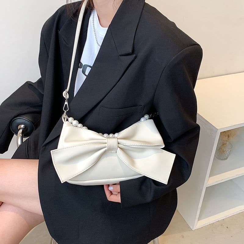image-Women's Fashion Bowknot Shoulder Messenger Bag