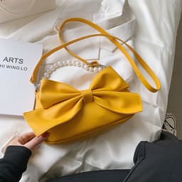 image-Women's Fashion Bowknot Shoulder Messenger Bag