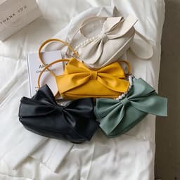 image-Women's Fashion Bowknot Shoulder Messenger Bag