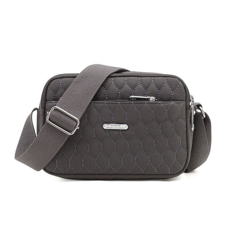image-Rhombus Creative Fashion Solid Color Large Capacity Shoulder Messenger Bag