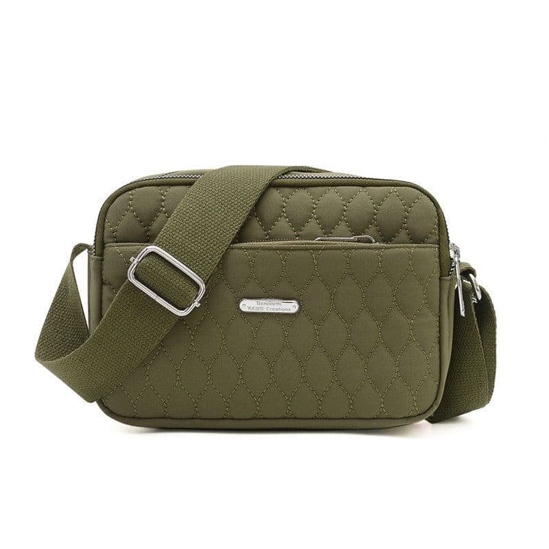 image-Rhombus Creative Fashion Solid Color Large Capacity Shoulder Messenger Bag