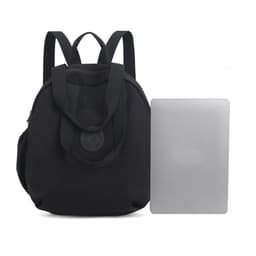 image-Black Round Bags Women Fashion Large Capacity Multifunctional Backpack Shoulder Bag Handbag