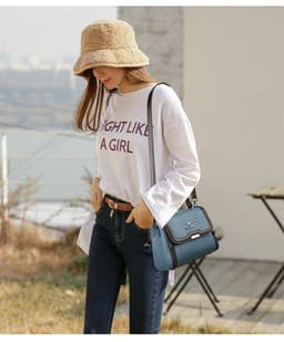 image-Women's Shoulder Crossbody Small Square Mother Bag Elegant