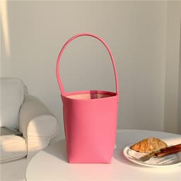 image-Single Shoulder Round Bag Women's Large Capacity Simple