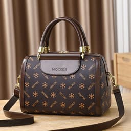 image-Fashion Large Capacity Portable Shoulder Crossbody Bag