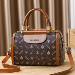 image-Fashion Large Capacity Portable Shoulder Crossbody Bag