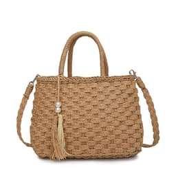 image-Women's Fashion Personality Hand-carrying Woven Bag