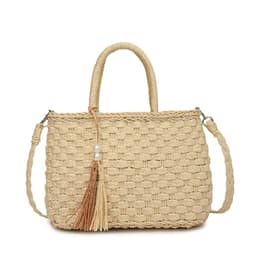 image-Women's Fashion Personality Hand-carrying Woven Bag