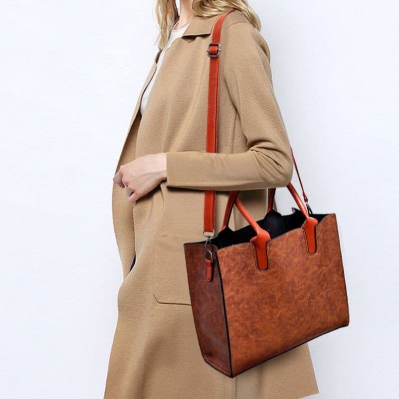 image-Three-piece Women's Bag European And American Fashion Retro