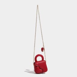 image-Chain Love Women's Advanced Texture Shoulder Crossbody Bag