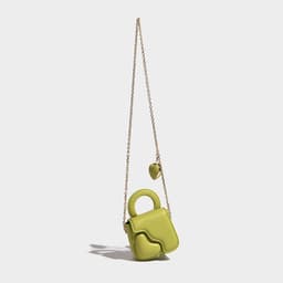 image-Chain Love Women's Advanced Texture Shoulder Crossbody Bag