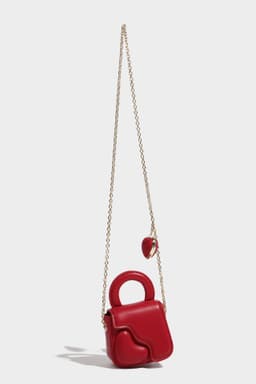 image-Chain Love Women's Advanced Texture Shoulder Crossbody Bag