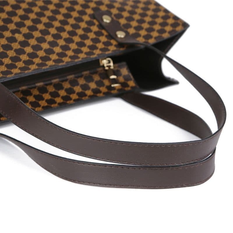 image-Handbag Four-piece Set Printed Shoulder Messenger Bag