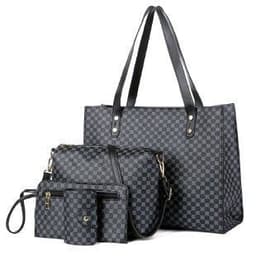 image-Handbag Four-piece Set Printed Shoulder Messenger Bag