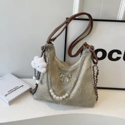 image-Simple Casual Shoulder Bag Niche Senior Sense Female