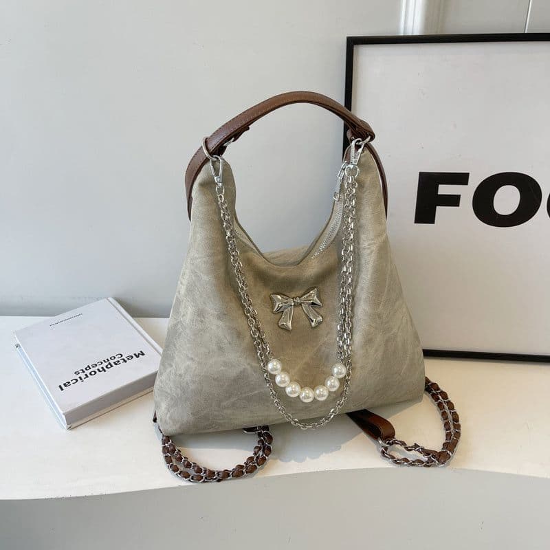 image-Simple Casual Shoulder Bag Niche Senior Sense Female
