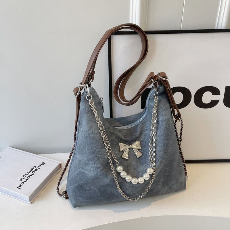 image-Simple Casual Shoulder Bag Niche Senior Sense Female