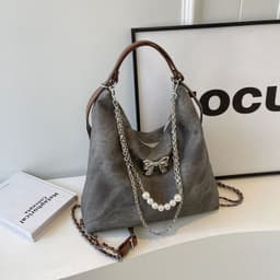 image-Simple Casual Shoulder Bag Niche Senior Sense Female