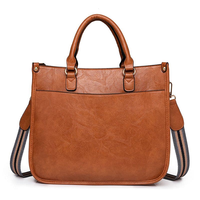 image-Casual Retro Handbag Women's Briefcase Crossbody