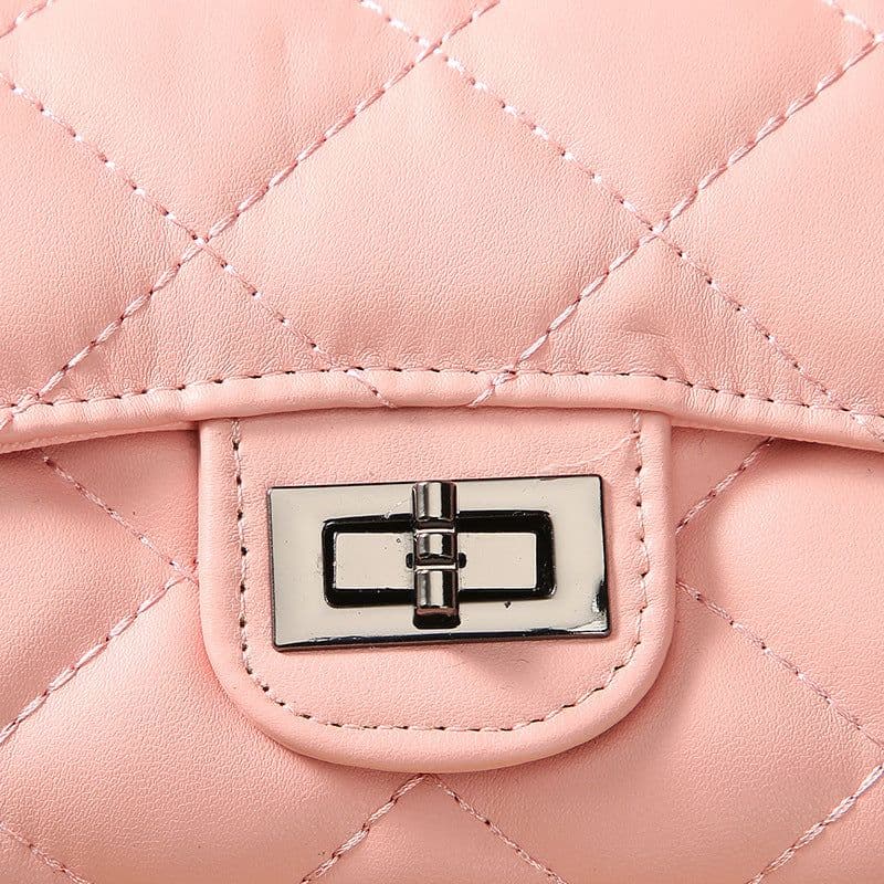 image-Women's Classic Style Rhombus Wallet Short Clutch