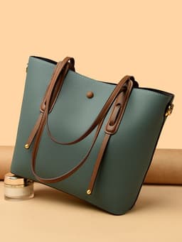 image-All-match One-shoulder Portable Refined And Simple Large Capacity Commuter Bag