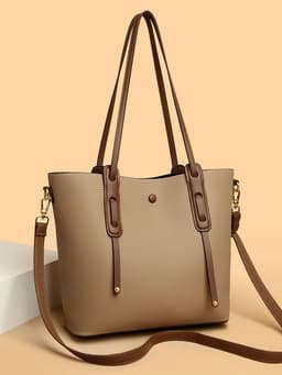 image-All-match One-shoulder Portable Refined And Simple Large Capacity Commuter Bag