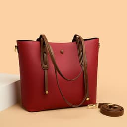image-All-match One-shoulder Portable Refined And Simple Large Capacity Commuter Bag