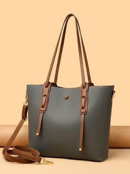 image-All-match One-shoulder Portable Refined And Simple Large Capacity Commuter Bag
