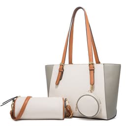 image-Fashion Large Capacity Three-in-one Saffiano Bag Portable Simplicity