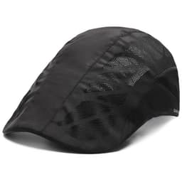 image-Men Mesh Beret Hat Summer Breathable Quick Dry For Women Newsboy Detective Gorra Boy Chef Restaurant Work Casquette