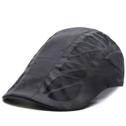 image-Men Mesh Beret Hat Summer Breathable Quick Dry For Women Newsboy Detective Gorra Boy Chef Restaurant Work Casquette