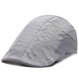 image-Men Mesh Beret Hat Summer Breathable Quick Dry For Women Newsboy Detective Gorra Boy Chef Restaurant Work Casquette