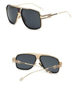 image-Sunglasses Men Brand Designer Sun Glasses Driving Oculos De Sol Masculino Grandmaster Square Sunglass