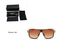 image-Sunglasses Men Brand Designer Sun Glasses Driving Oculos De Sol Masculino Grandmaster Square Sunglass