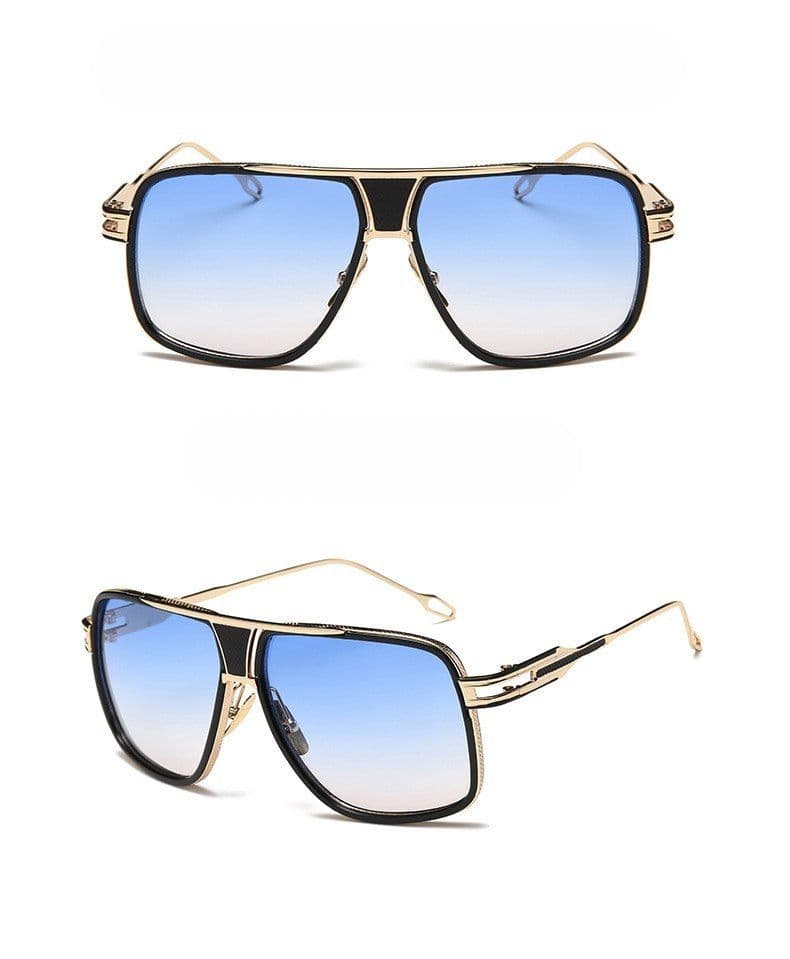 image-Sunglasses Men Brand Designer Sun Glasses Driving Oculos De Sol Masculino Grandmaster Square Sunglass