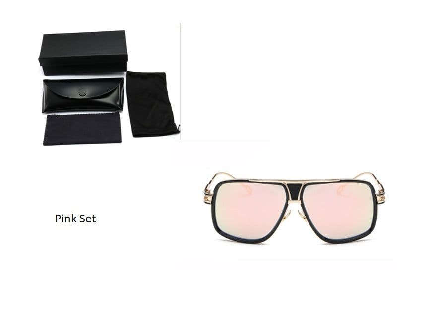 image-Sunglasses Men Brand Designer Sun Glasses Driving Oculos De Sol Masculino Grandmaster Square Sunglass