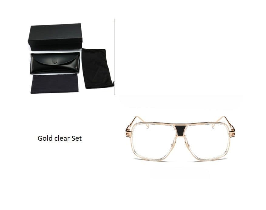 image-Sunglasses Men Brand Designer Sun Glasses Driving Oculos De Sol Masculino Grandmaster Square Sunglass